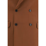 Lardini Brown Cotton Two-Piece Suit