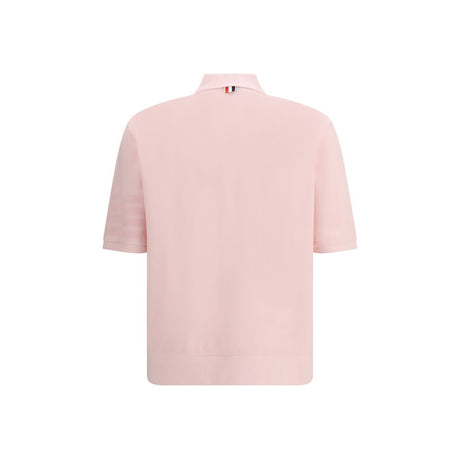 Thom Browne Multicolor Cotton Polo Shirt