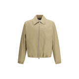 Ami Paris Beige Cotton Coat