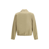 Ami Paris Beige Cotton Coat