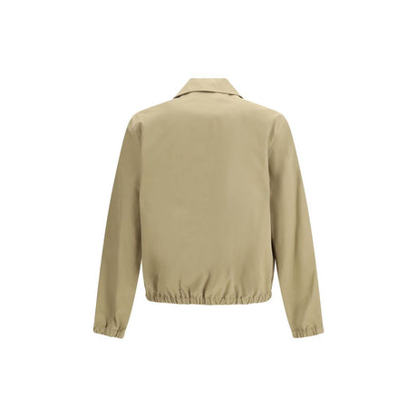 Ami Paris Beige Cotton Coat