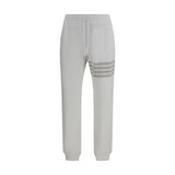 Thom Browne White Cotton Joggers (Workout Pants)