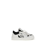 Off-White White Leather Low Top Sneakers