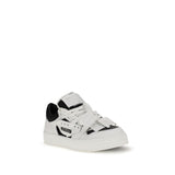 Off-White White Leather Low Top Sneakers