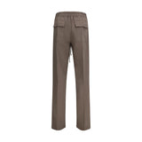 Rick Owens Brown Viscose Casual Pants