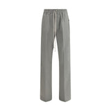 Rick Owens Gray Viscose Casual Pants