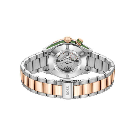 Hugo Boss Gray Stainless Steel Dress Watch