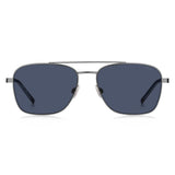 Hugo Boss Gray Metal Sunglasses