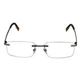 Ermenegildo Zegna Gray Metal Glasses (Frames)
