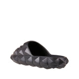 Valentino Garavani Black Rubber Slippers