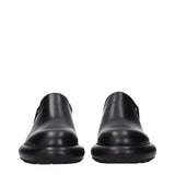 Jil Sander Black Leather Clogs