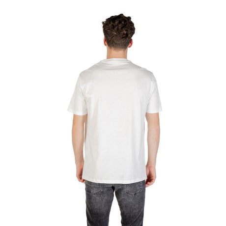 Armani Exchange White Cotton T-Shirt