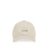 Jacquemus Beige Cotton Cap (Baseball Hat)
