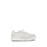 Givenchy White Calf Leather Bos Taurus Low Top Sneakers