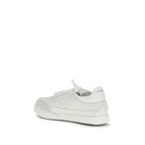 Givenchy White Calf Leather Bos Taurus Low Top Sneakers