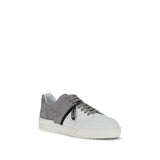 Moschino Multicolor Calf Leather Bos Taurus Low Top Sneakers