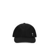 Ami Paris Black Polyester Cap (Baseball Hat)