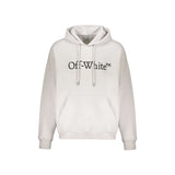 Off-White White Cotton Hoodie