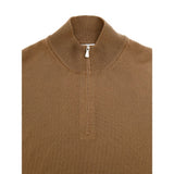 Gran Sasso Brown Wool Turtleneck
