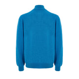 Gran Sasso Blue Wool Turtleneck
