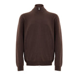 Gran Sasso Brown Wool Cardigan