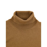 Gran Sasso Brown Wool Turtleneck