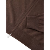 Gran Sasso Brown Wool Cardigan