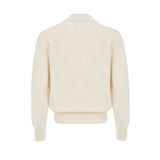 Gran Sasso White Cotton Cardigan