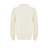 Gran Sasso White Wool Cardigan