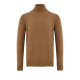 Gran Sasso Brown Wool Turtleneck