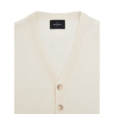 Gran Sasso White Wool Cardigan