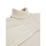 Gran Sasso Beige Wool Turtleneck