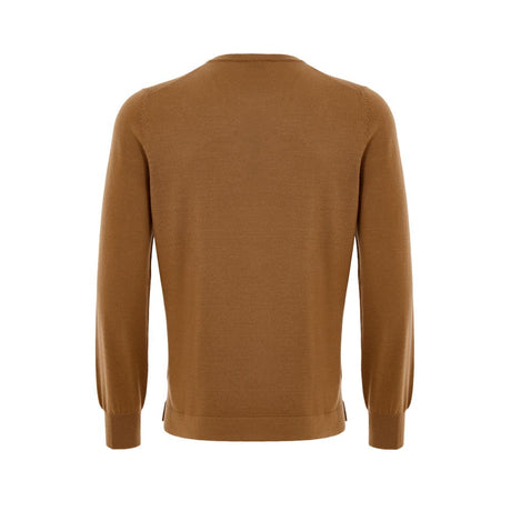Gran Sasso Brown Wool Sweatshirt