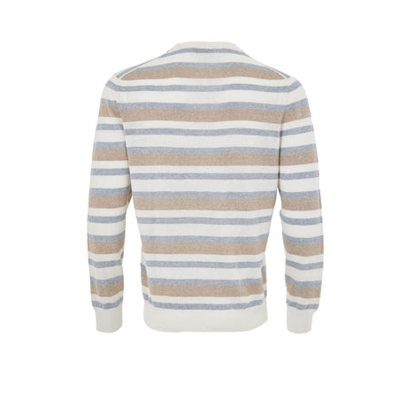 Gran Sasso Multicolor Linen Sweatshirt