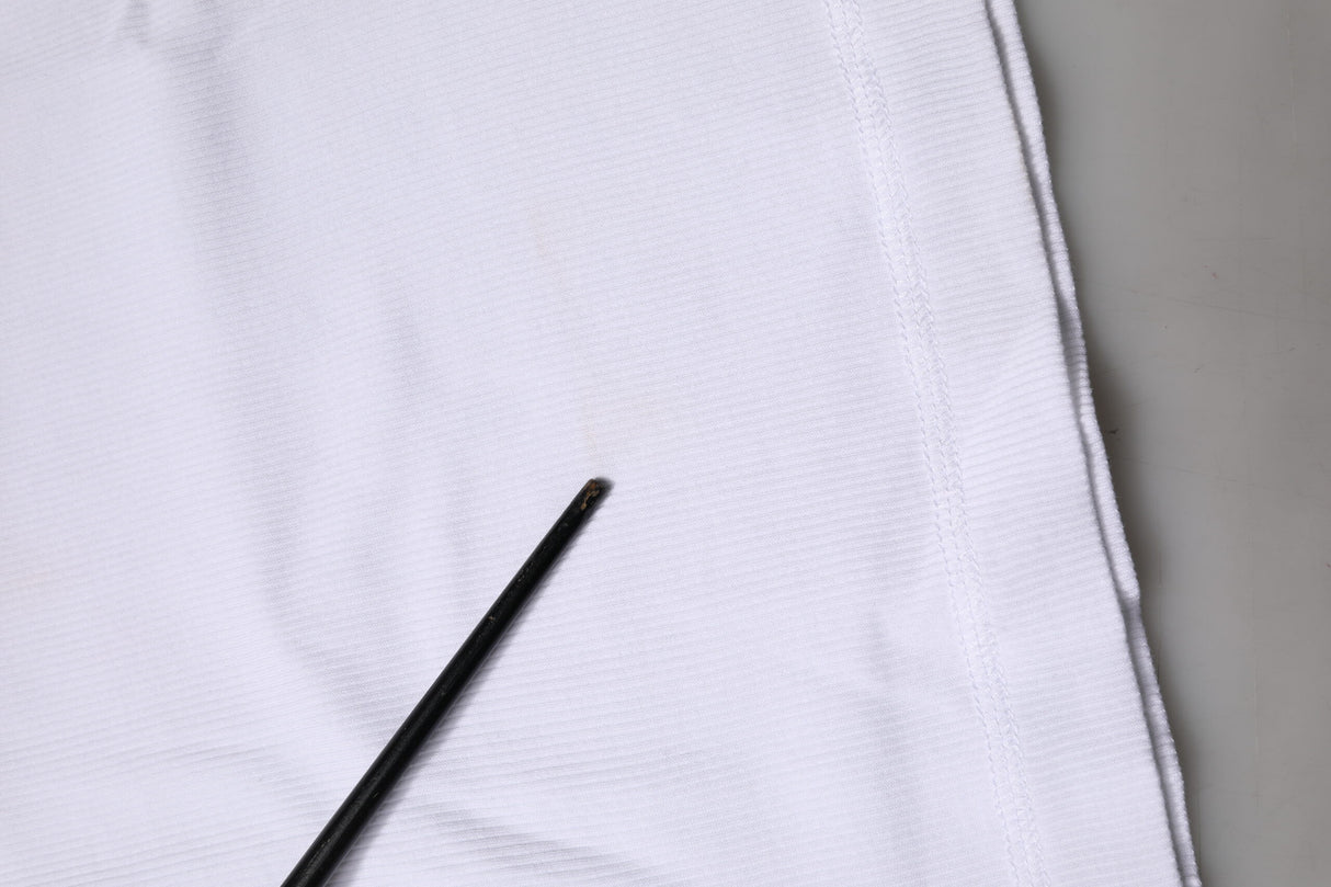 Dolce & Gabbana White Ribbed Cotton Sleeveless Tank Top T-shirt