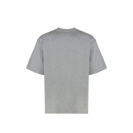 Off-White Gray Cotton T-Shirt