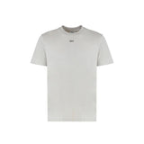 Off-White Gray Cotton T-Shirt