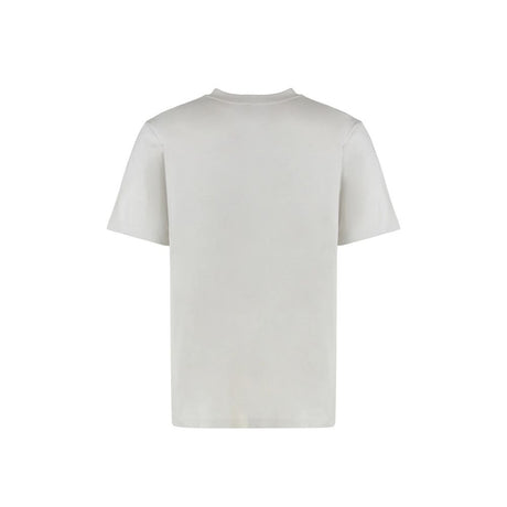 Off-White Gray Cotton T-Shirt