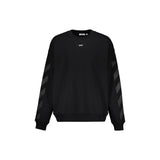Off-White Black Cotton Sweatshirt