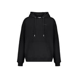 Off-White Black Cotton Sweatshirt