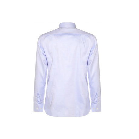 Etro Blue Cotton Dress Shirt