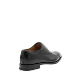 Salvatore Ferragamo Brown Leather Oxfords And Derbies