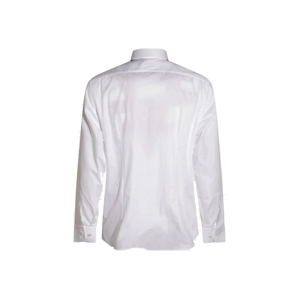 Etro White Cotton Dress Shirt