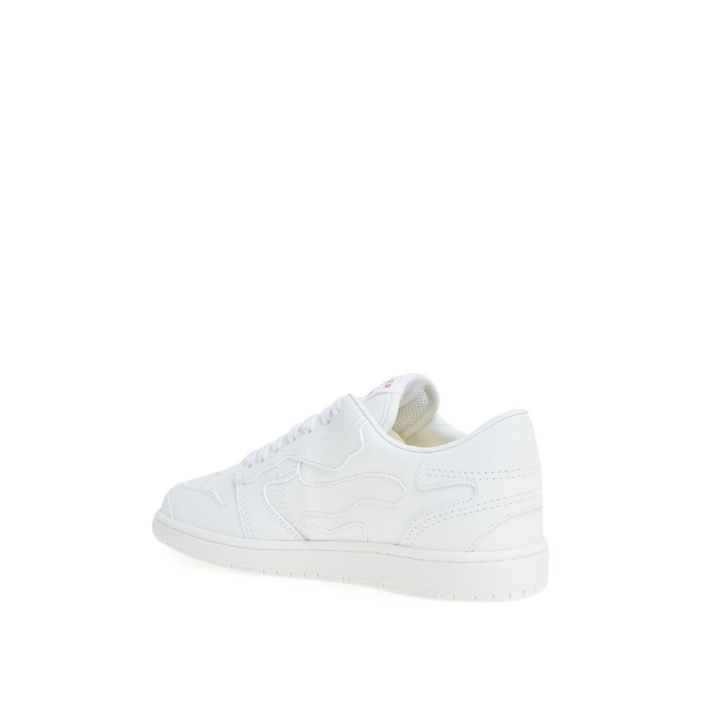 Valentino Garavani White Leather Low Top Sneakers