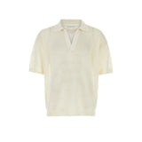 Prada White Cotton Polo Shirt
