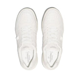 Valentino Garavani White Leather Low Top Sneakers