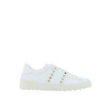 Valentino Garavani White Leather Low Top Sneakers