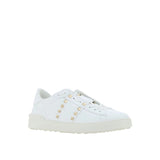 Valentino Garavani White Leather Low Top Sneakers