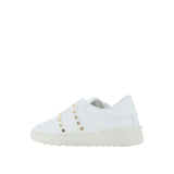 Valentino Garavani White Leather Low Top Sneakers