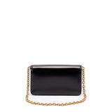 Valentino Garavani Black Leather Clutch Bag
